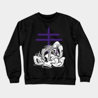 Leviathan (purple) Crewneck Sweatshirt